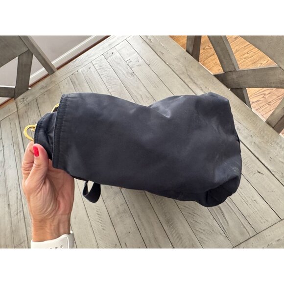 Prada Navy Blue Saffiano Leather Diaper Bag - Picture 7 of 12